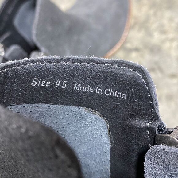 Dolce Vita Grey Suede Bootie Size 9.5 - Picture 9 of 9